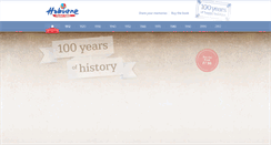 Desktop Screenshot of centenary.hoburne.com